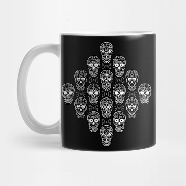 SKULLS PATTERN by MagicDreams